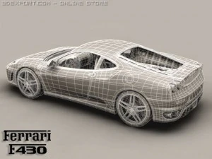 ferrari f430 3D Model