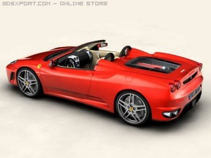 ferrari f430 spider 3D-Modell