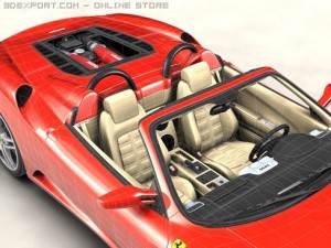 ferrari f430 spider 3D-Modell