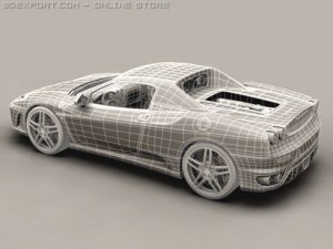ferrari f430 spider 3D-Modell
