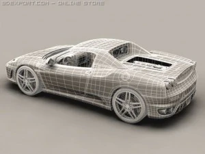 ferrari f430 spider 3D Model