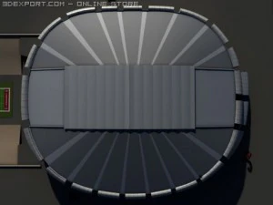 football stadium 3D Model