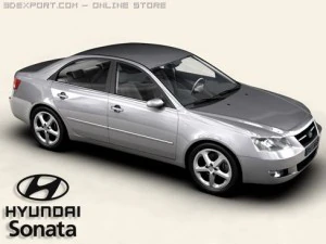hyundai sonata 3D Model