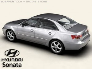 hyundai sonata 3D Model