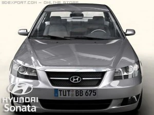 hyundai sonata 3D Model