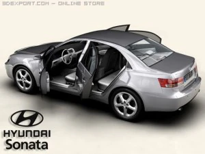 hyundai sonata 3D Model
