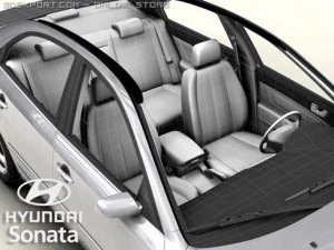 hyundai sonata 3D Model