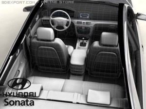 hyundai sonata 3D Модель