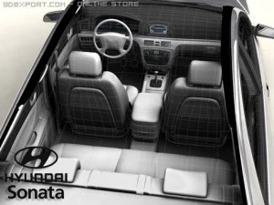 hyundai sonata 3D Model