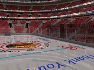 ice hockey arena 3D Model