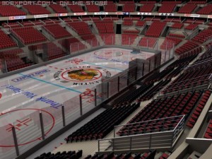 ice hockey arena 3D-Modell