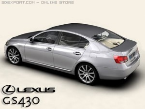 lexus gs300-430 Modèle 3D