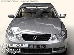 lexus gs300-430 Modèle 3D