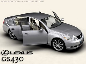 lexus gs300-430 Modèle 3D