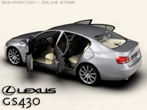 lexus gs300-430 Modèle 3D