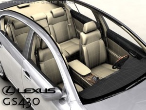 lexus gs300-430 Modèle 3D