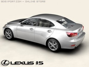 lexus is Model 3D