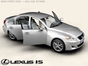 lexus is Model 3D