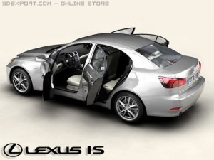 lexus is Model 3D