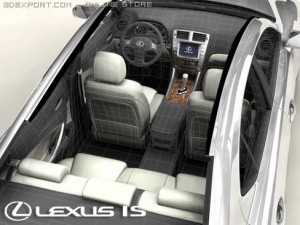lexus is Model 3D