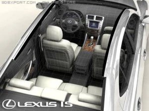 Lexus &eacute; Modelo 3D