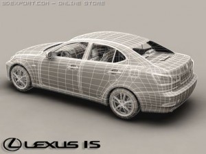 lexus is Model 3D