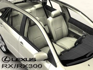 lexus rx-rx300 3D Model