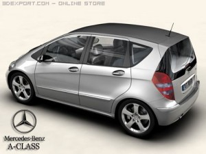 mercedes a class 3D Модель