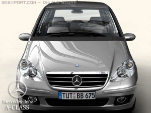 mercedes a class 3D Модель