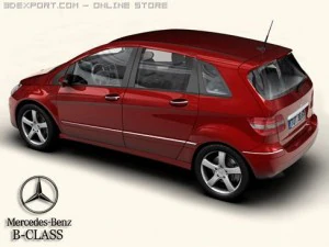 mercedes b class 3D Model