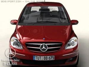 mercedes b class 3D Model