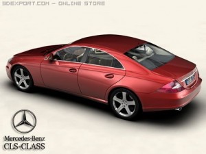 mercedes cls class 3D Модель