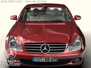 mercedes cls class 3D Модель