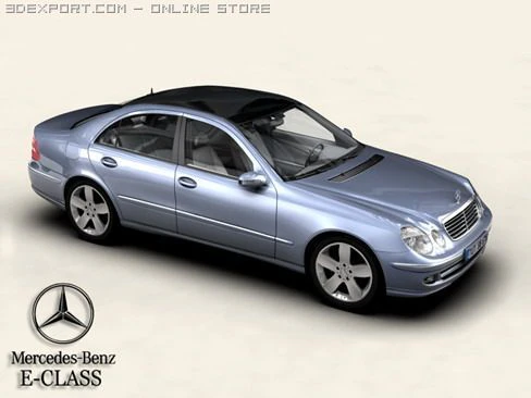 mercedes classe e Modello 3D .c4d .max .obj .3ds .fbx .stl .blend 