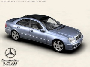 mercedes e class 3D Model