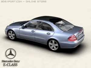 mercedes classe e Modello 3D