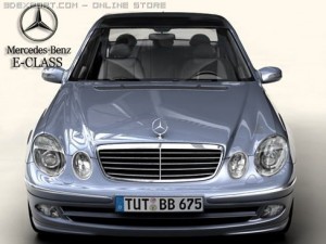 mercedes e class Model 3D