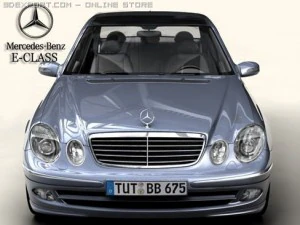 mercedes classe e Modello 3D