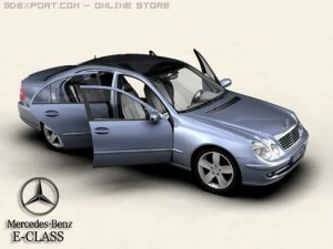 mercedes classe e Modello 3D