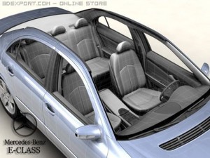 mercedes e class Model 3D