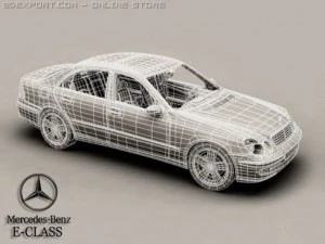 mercedes classe e Modello 3D
