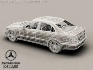 mercedes classe e Modello 3D