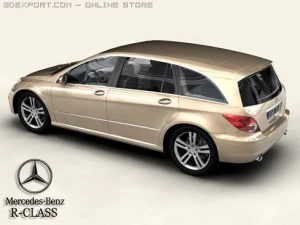 mercedes r class 3D Model