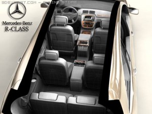 mercedes r class 3D Model