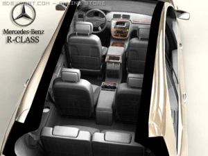mercedes r class 3D Model