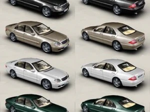 mercedes s class 3D Model