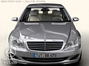 mercedes s class 2006 Modèle 3D