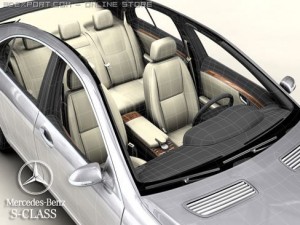 mercedes s class 2006 Modèle 3D