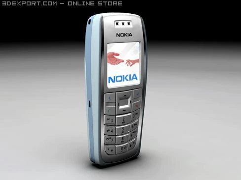 nokia 3120 3D Model .c4d .max .obj .3ds .fbx .stl .blend