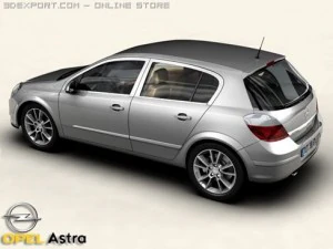 opel astra 3D Model